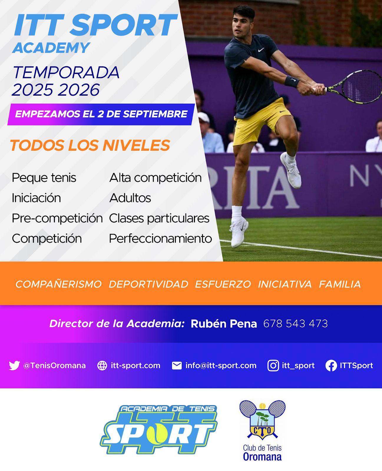 ACADEMIA DE TENIS: INICIO TEMPORADA