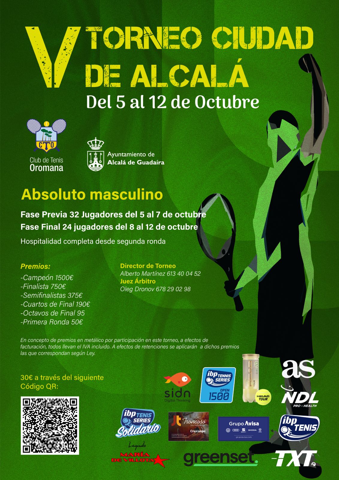IV TORNEO CIUDAD DE ALCALÁ IBP TENIS