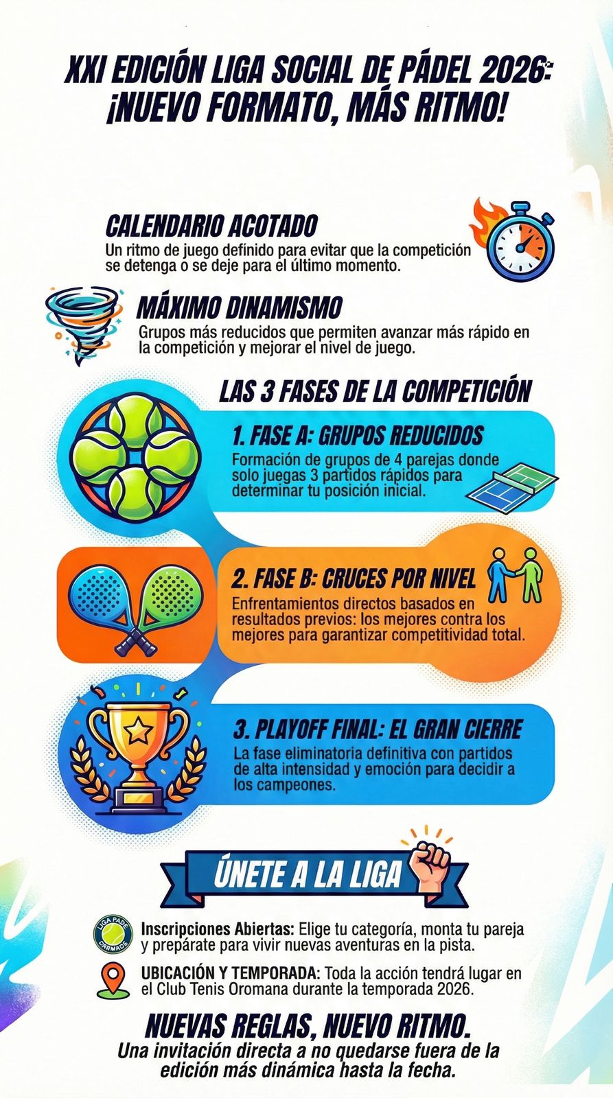 XXI LIGA SOCIAL DE PÁDEL