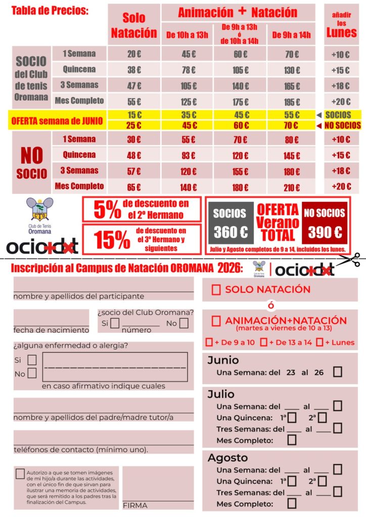 Imagen de Campus nataciÓn i