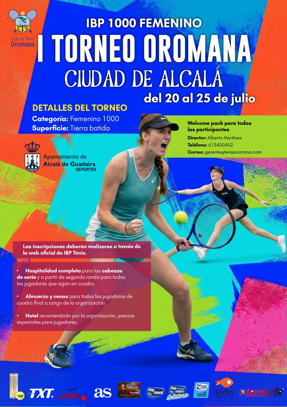 TORNEO OROMANA CIUDAD DE ALCALÁ IBP 1000 FEMENINO