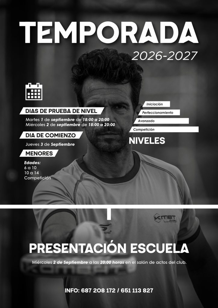 Imagen de Temporada pÁdel
